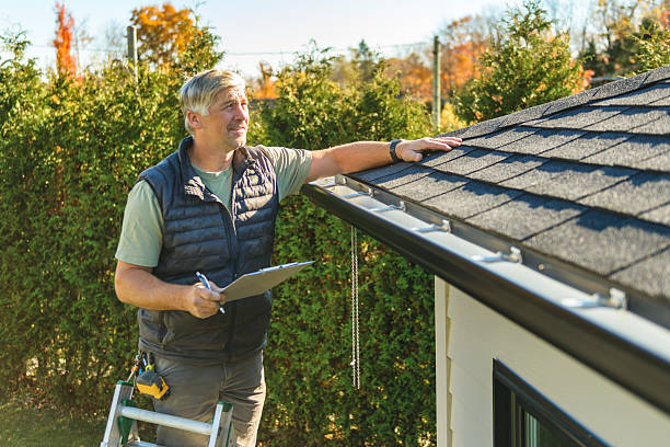 Professional Roofing technician working in Ossipee, NH
